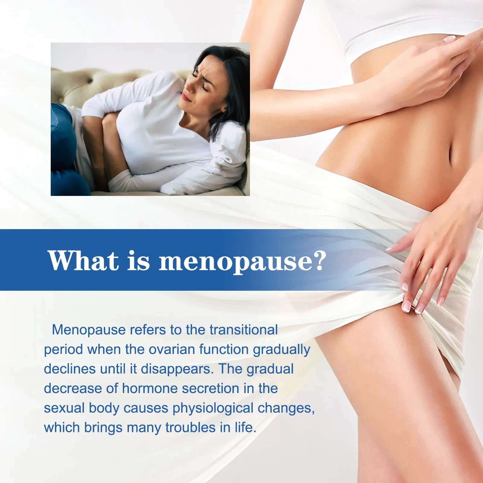 كريم توازن الإستروجين للنساء 100مل لسن اليأس وتوازن الجسم | Estrogen Relief Cream Women 100ml Menopause Soothing Body Balance