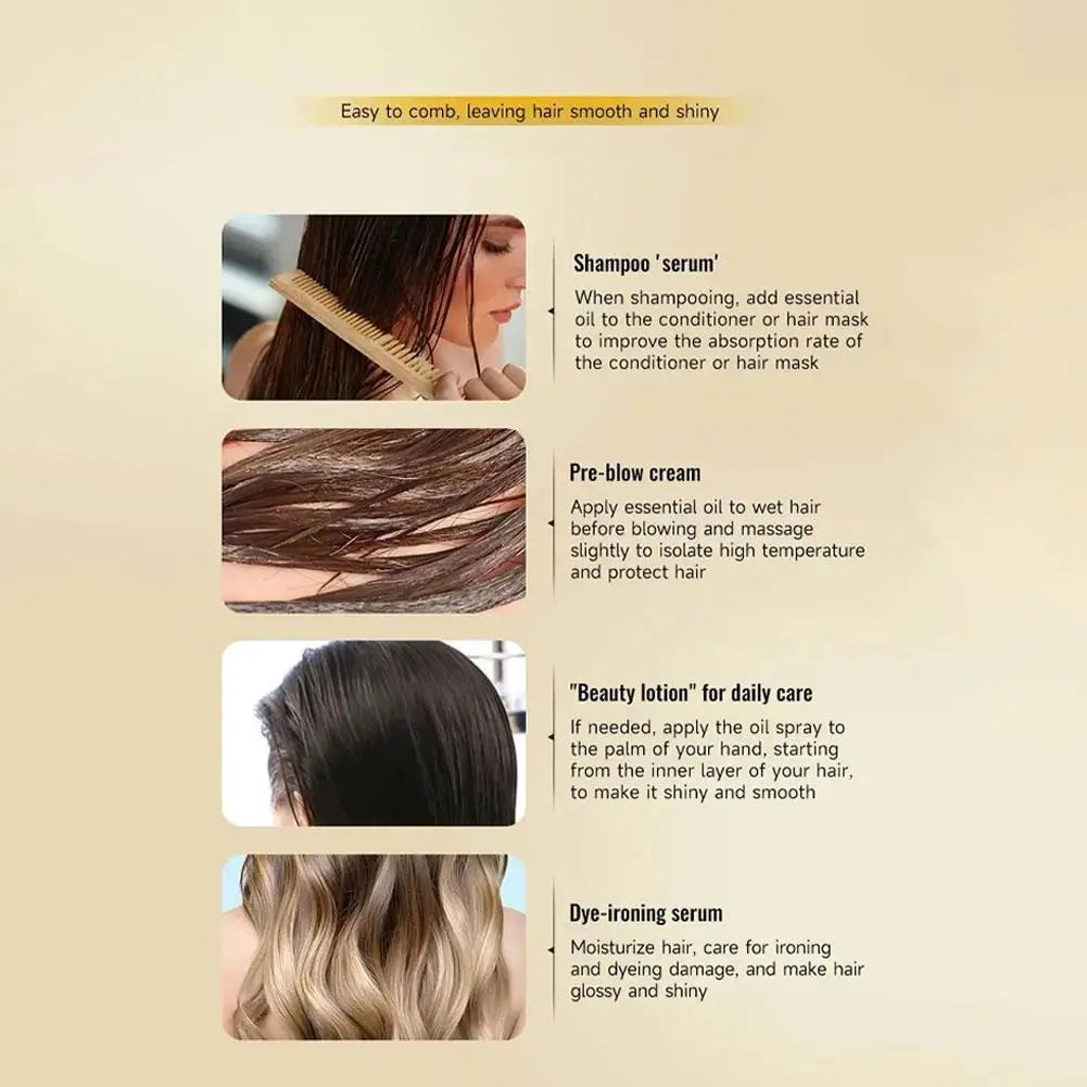 سبراي زيت الشعر المعطر مغذي ومرطب للشعر | Fragrant Hair Oil Spray Nourishing & Moisturizing