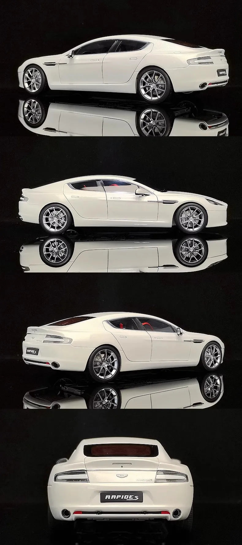 Autoart 1/18 Car Model Aston Martin Rapid S 2015 Edition Simulation Alloy Car Model Limited Car Collection Boy Birthday Gift