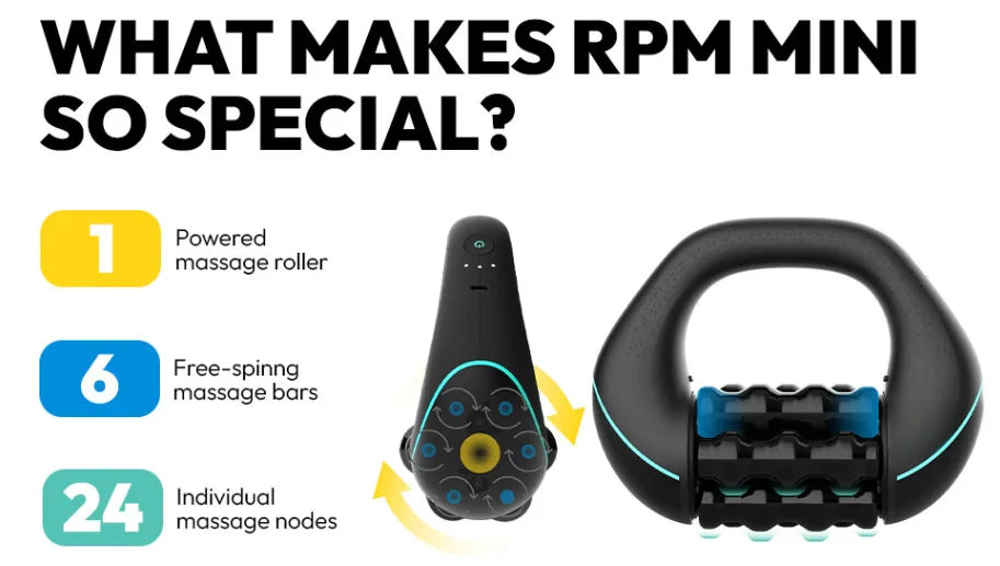 Massage Roller Handheld Deep Muscle Massage Relaxation Gun Cervical Neck massage Tool For Recovery After Exercise and Futness