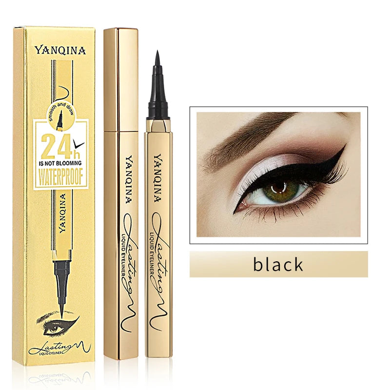 قلم كحل سريع الجفاف مضاد للماء طويل الثبات | Quick-Dry Waterproof Eyeliner Pen