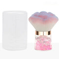 Nail Art Mushroom Rose Head Brush Remove Nail Dust Brush Polish Powder Cleaning Tool Beauty Makeup Brushes Manicure Accessories
