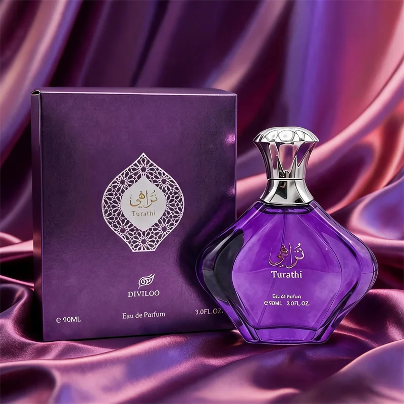 عطر عربي فاخر 90مل ياسمين وليمون وعنبر للجنسين | Arabian Luxury Perfume 90ml Jasmine Lemon Amber Unisex Long Lasting