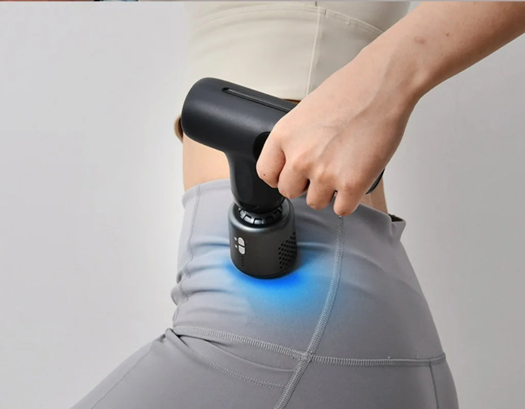 Electric Deep Tissue Massage Gun Mini Cold Heat Massage Gun for Arms Back Legs & Full Body, Portable Device for Sport massage