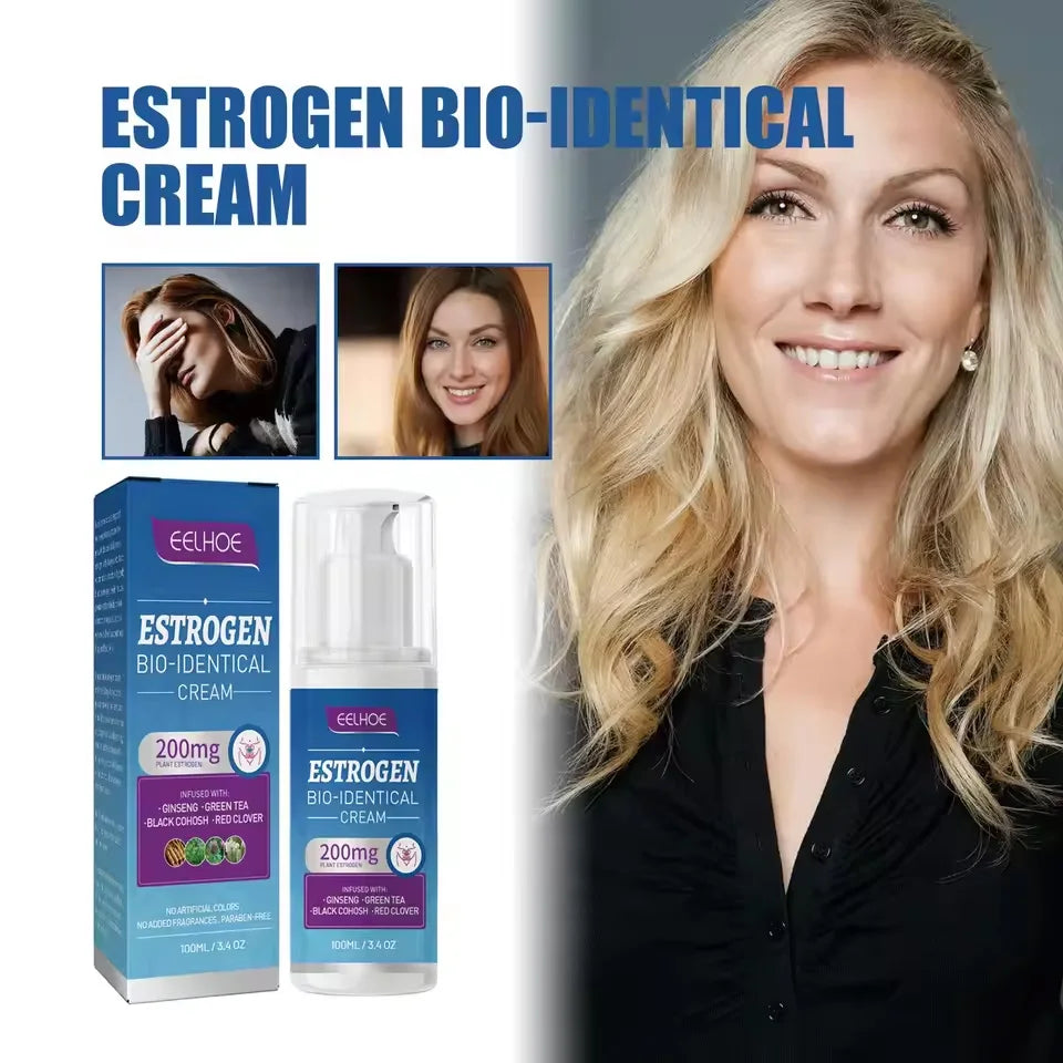 كريم توازن الإستروجين للنساء 100مل لسن اليأس وتوازن الجسم | Estrogen Relief Cream Women 100ml Menopause Soothing Body Balance
