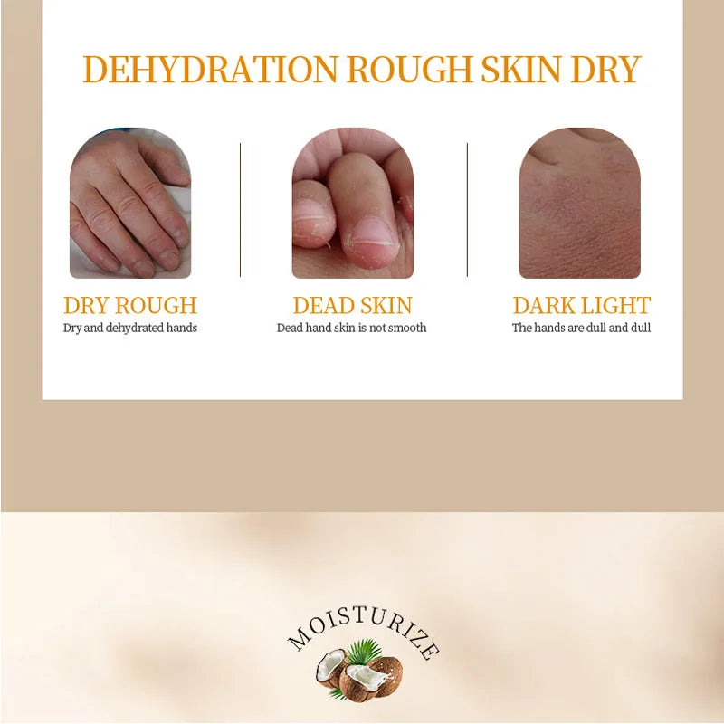 كريم يدين بجوز الهند 60ج مغذي ومرطب مضاد للجفاف | Coconut Hand Cream 60g Anti-Drying Nourishing Moisturizing Firming