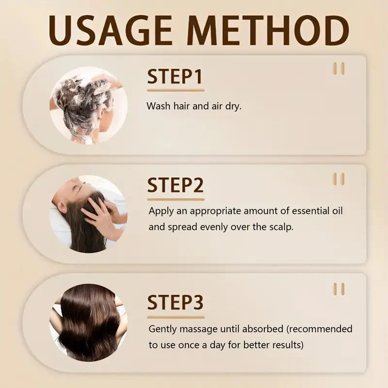 زيت كيراتين للشعر مغذي ومحمي برائحة عطرية لجميع الأنواع | Keratin Hair Oil Nourishing Moisturizing Shiny Smooth Charming Fragrance