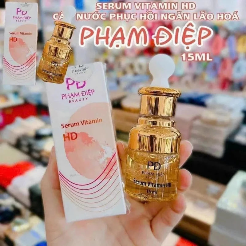 سيروم فيتامين HD مغذي ومرطب للبشرة 15مل | Vitamin HD Serum 15ml Nourishing Brightening Pore Minimizing