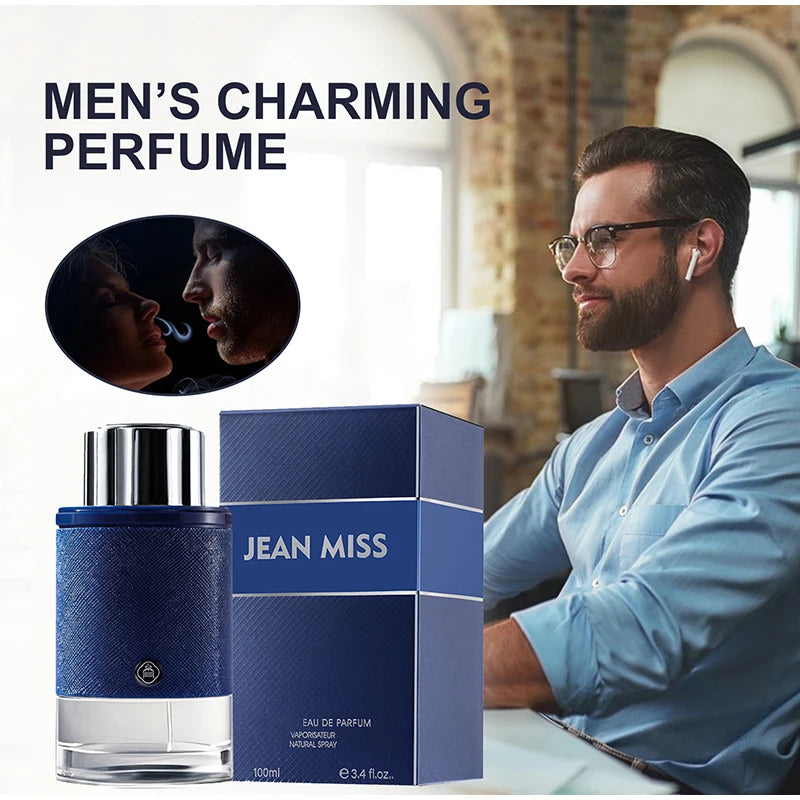 Luxury Explorer Men's Cologne Perfume,Fougère Scent,Spicy Woody Notes Eau De Parfum,Brand Vetiver/Leather/Lemon/Sage Fragrance
