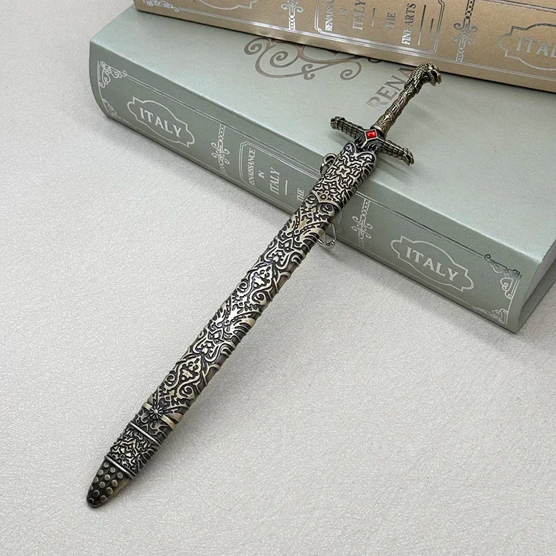 22cm Oathkeeper Sword Brienne of Tarth Game Jaime Lannister of Thrones GOT TV Series Peripherals Metal Weapons Miniatures Crafts